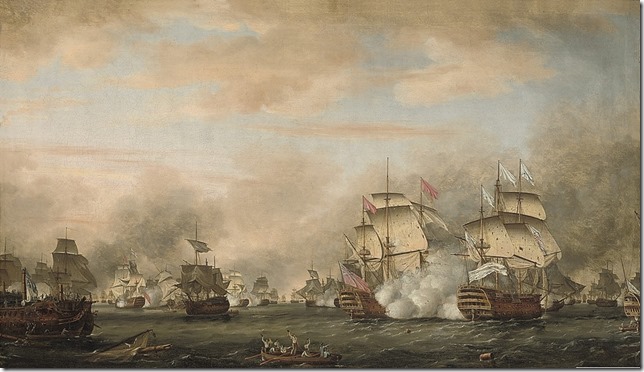 The_battle_of_the_Saints_12_avril_1782